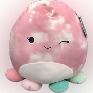 Nwt 🐙 Squishmallows 8" Oshun The Octopus Pink Sea Life